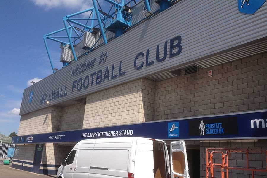 Bromley Signs on X: Millwall FC training ground sign installed