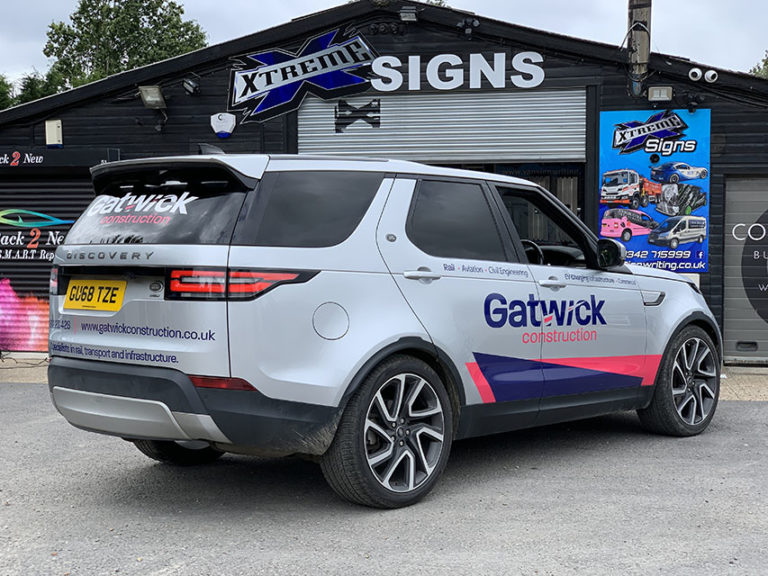 Car Sign Writing - Xtreme Signs